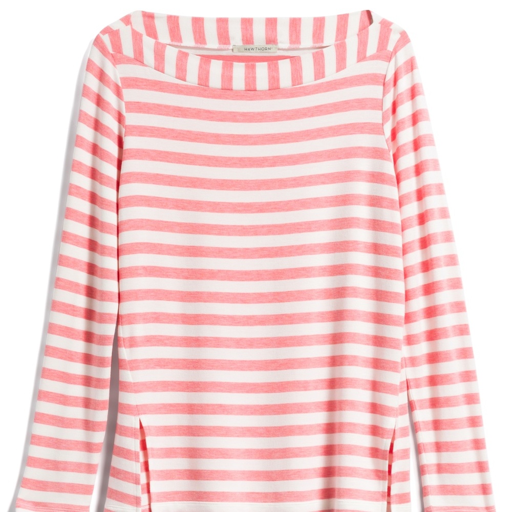41 HAWTHORN Heskett Boatneck Knit Top
